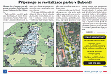větší obrázek: Po našem zvěřejnění informací o záměru v březnu vyšel o revitalizaci parku článek i v radniční Šestce.