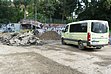 větší obrázek: Probíhající rekonstrukce parku Ve Struhách, konec srpna 2010