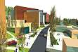 větší obrázek: Projekt zástavby Strnadova zahradnictví z roku 2007. Radnice projekt úspěšně 4 roky tajila.