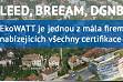 větší obrázek: KKCG se pyšní, že usiluje o certifikát šetrné budovy. V Česku zajišťuje certifikaci EkoWatt a krystaly umístil dokonce na svoji webovou stránku. Přitom se jim povedl menší renonc. Jistě si všimnete ;-) Mimoto krystal poslední v tomto pohledu působí poněkud robustně.