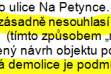 větší obrázek: Vinička podruhé v Komisi územního rozvoje v lednu 2014: s upravenou studií nesouhlasí všemi hlasy. Případnou demolici podmiňuje odsouhlasením záměru.