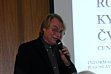 větší obrázek: Ing. arch. Petr Franta představní svého projektu na rozšíření technické menzy pojal poněkud rozvláčně